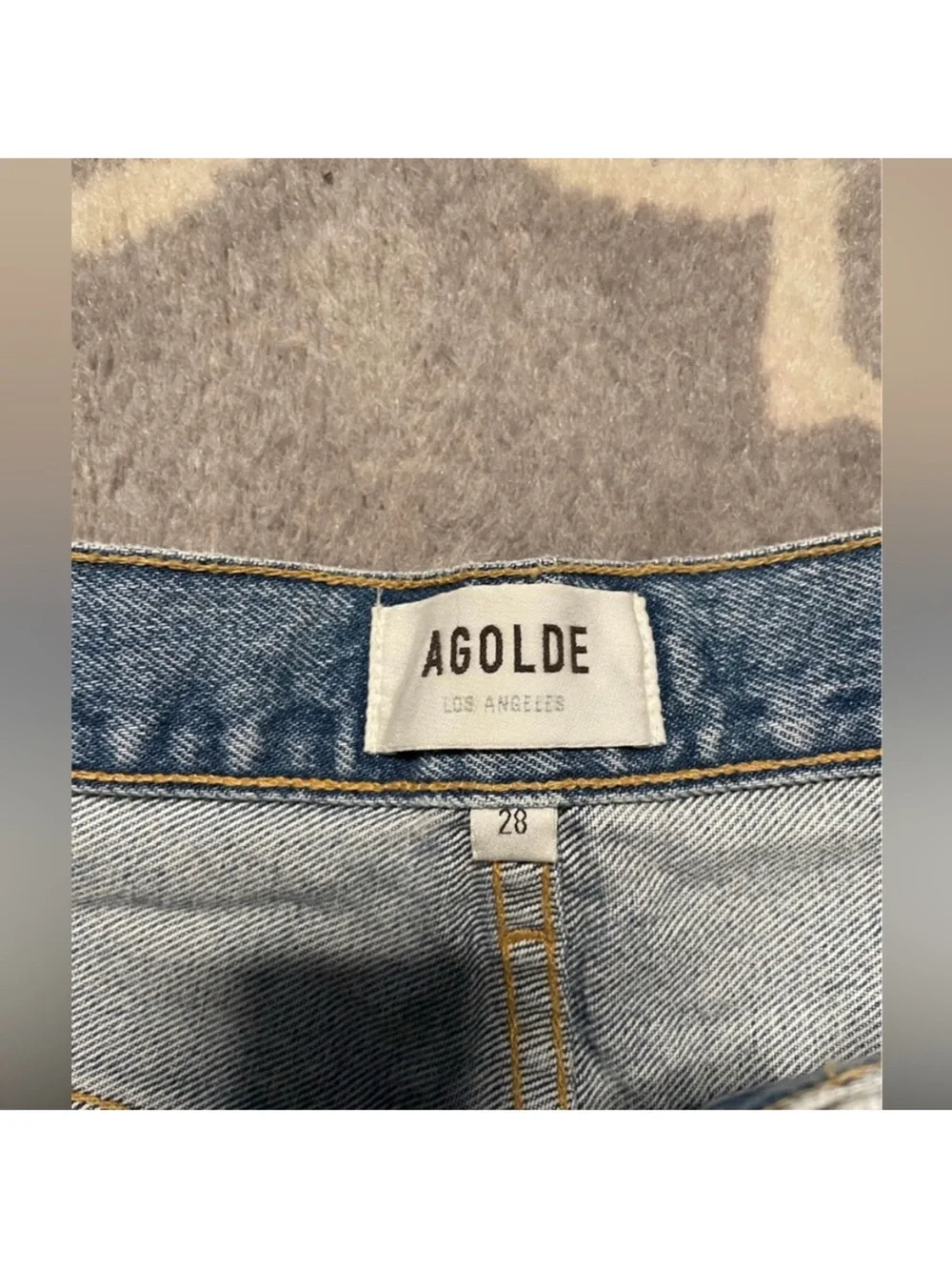 Agolde belt removable